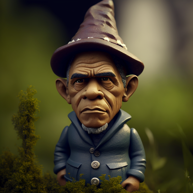 Gnomes of the Rich and Famous Digital and AI Art