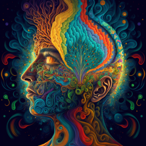 Psychedelic Imagery created by Midjourney – Digital and AI Art