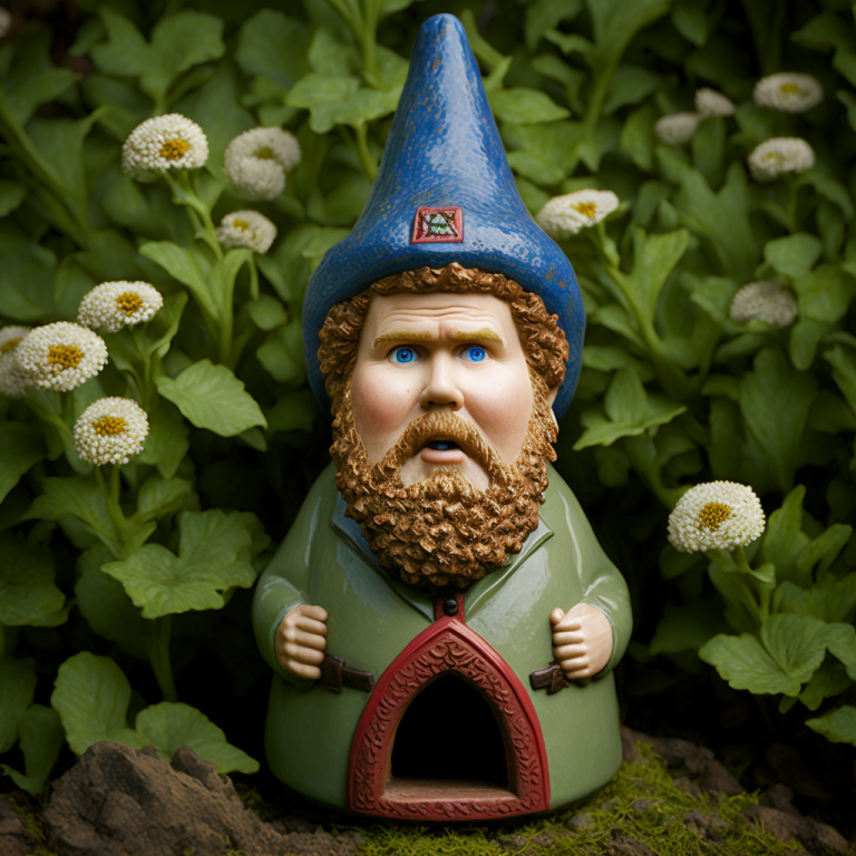 Gnomes of the Rich and Famous Digital and AI Art