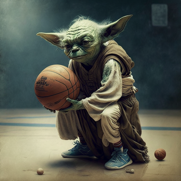 Everyday Yoda Digital and AI Art