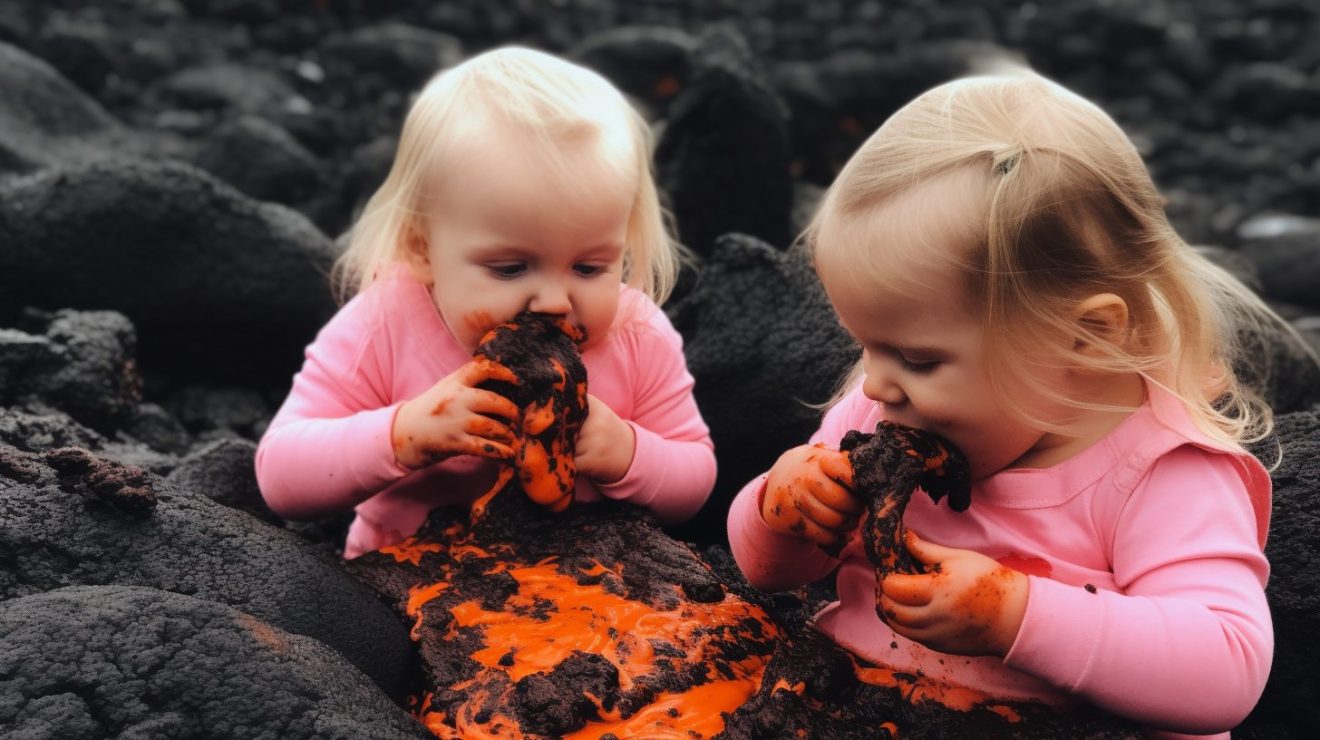 The Explosive New Trend of Letting Babies Play in Volcanoes Digital